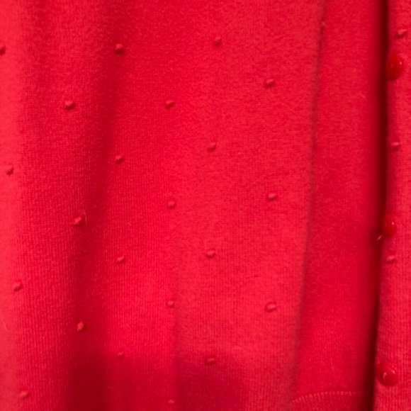 Talbots Red Classic Cardigan and Shell - XL - Worn 2-3 times & perfect condition - Picture 2 of 2